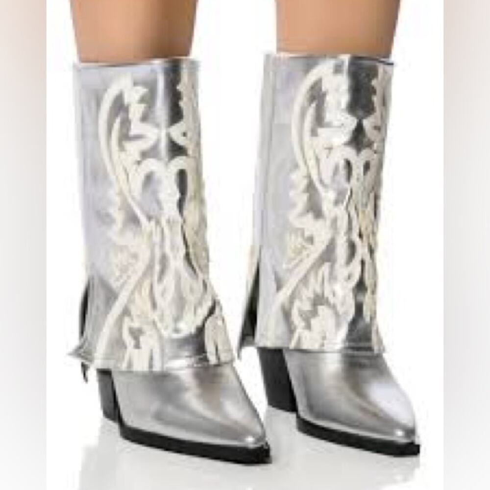 NWOT AZALEA WANG 10 Esperanza Pointed Toe Boot
